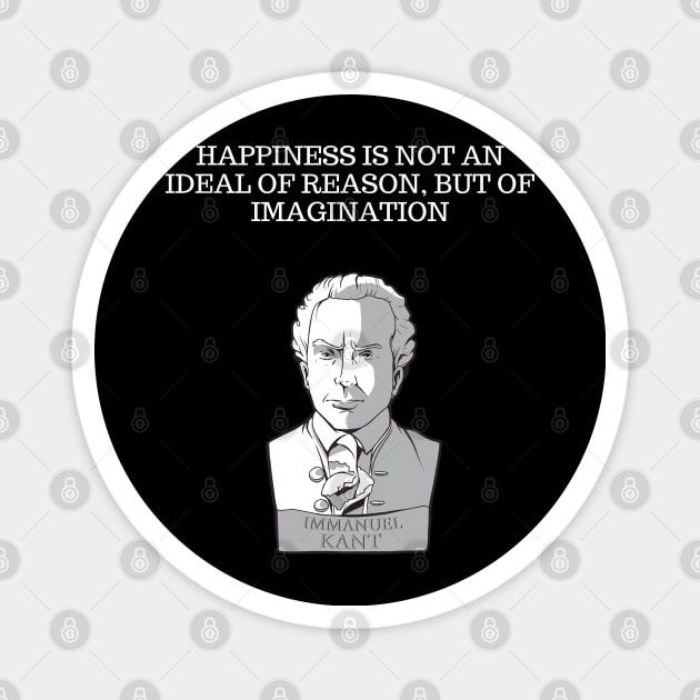 Kant quote Magnet by Cleopsys